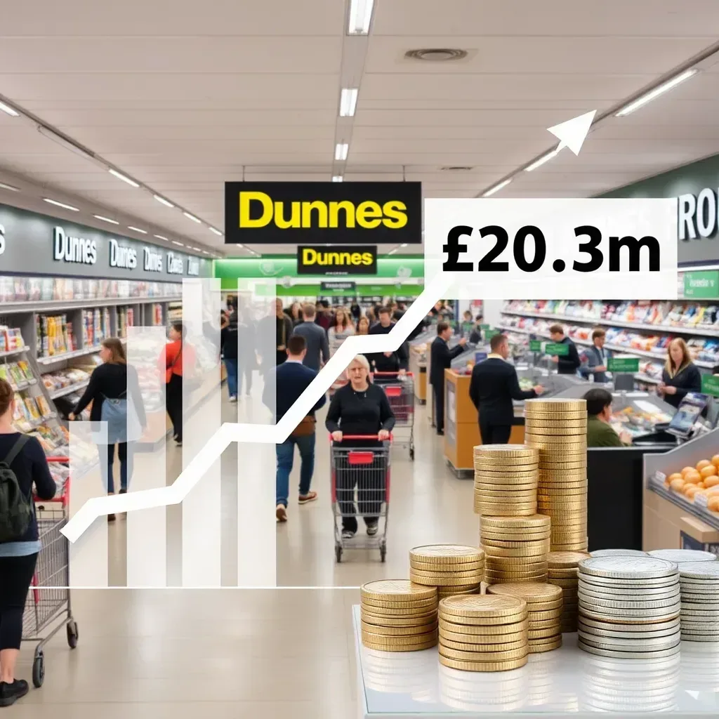أرباح فرع Dunnes Stores في أيرلندا الشمالية ترتفع 60% إلى 20.3 مليون جنيه