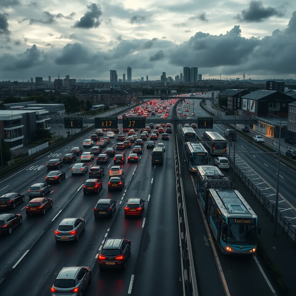 تحديثات حركة المرور في دبلن: ازدحامات وحوادث وتأثر ترام Luas