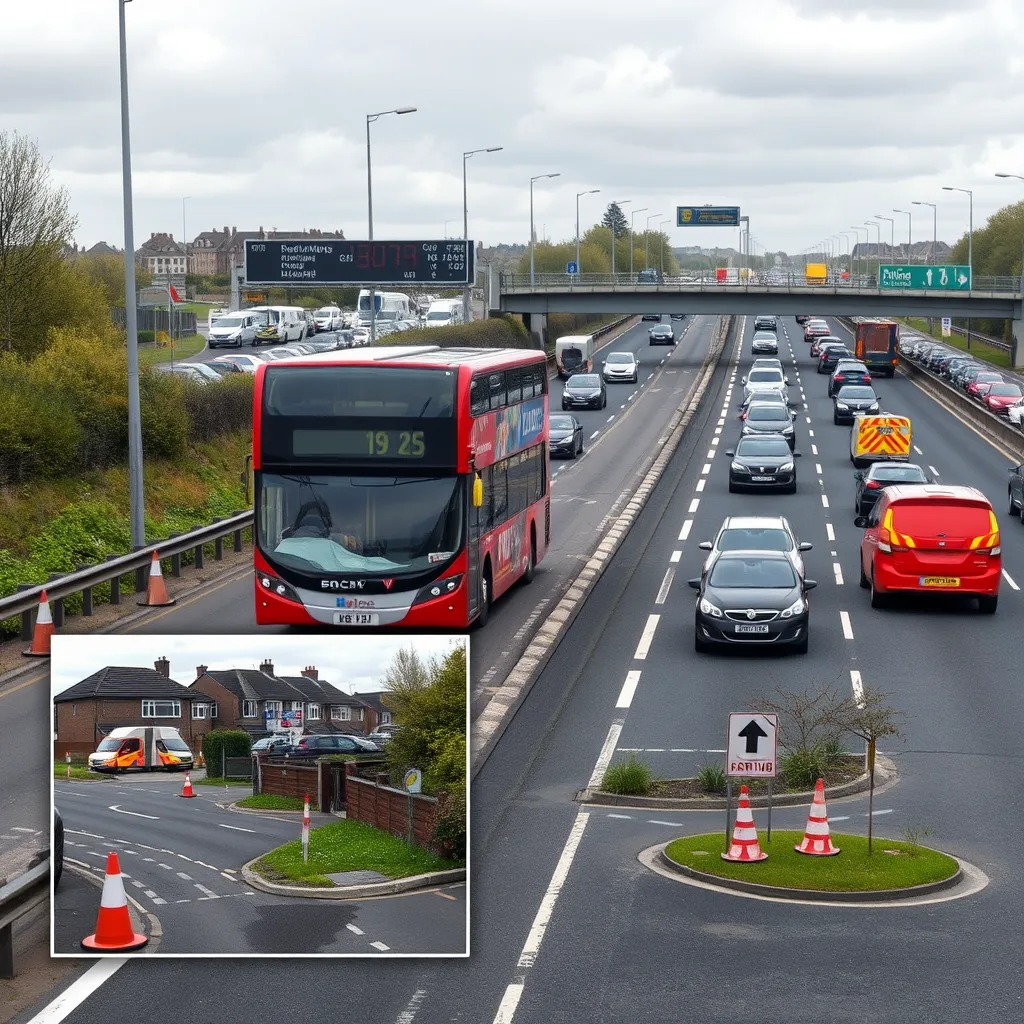 ازدحامات مرورية في دبلن: حافلة عاطلة على M50 وانسكاب زيت في Finglas