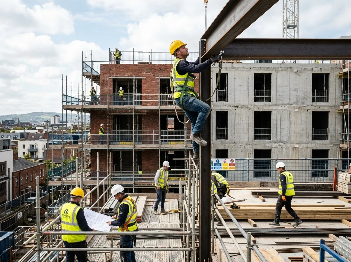 زيادة أجور العمال في قطاع البناء بإيرلندا سارية من 5 أغسطس