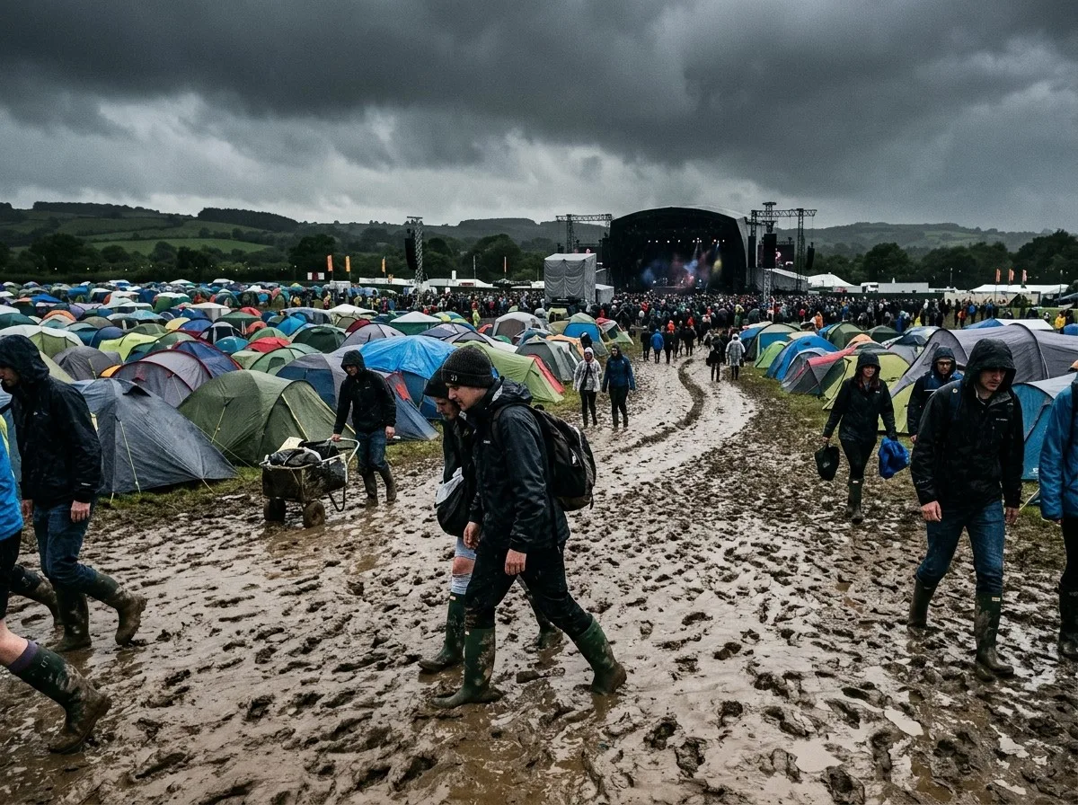 توقّعات سيئة لعطلة Electric Picnic: أيام ممطرة وعاصفة متوقعة