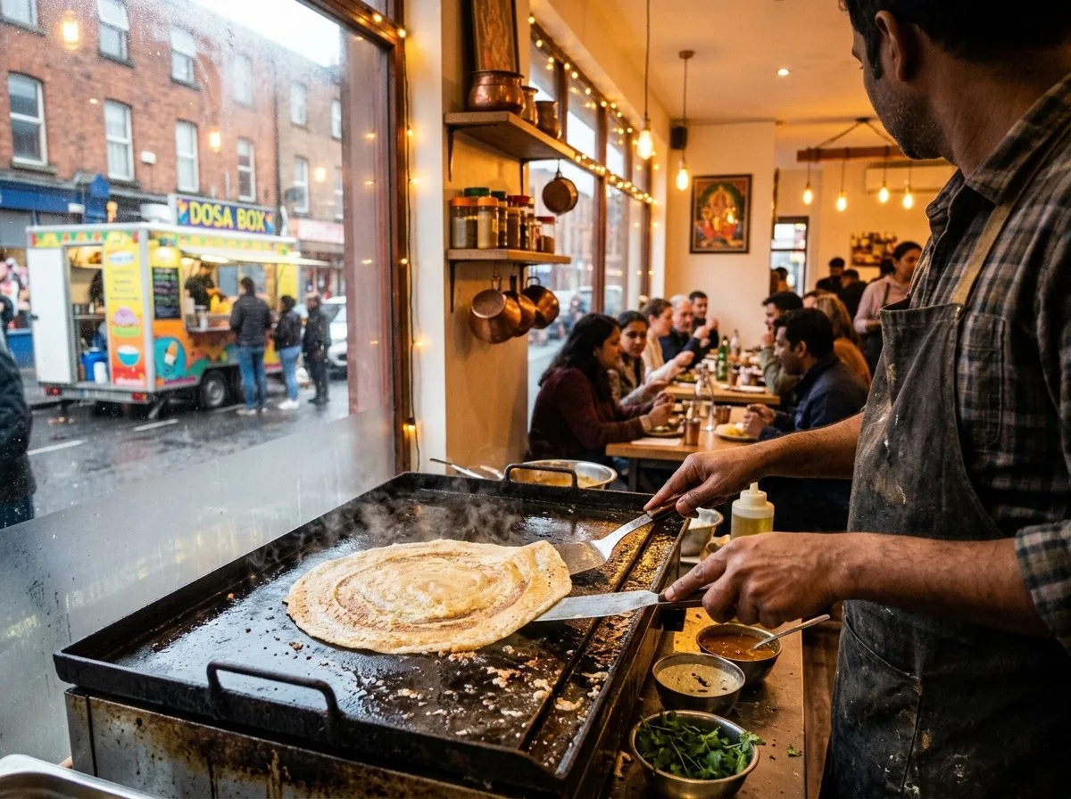 من شاحنة طعام إلى مطعم: قصة Dosa Dosa وجبات جنوب الهند في ريلاتو