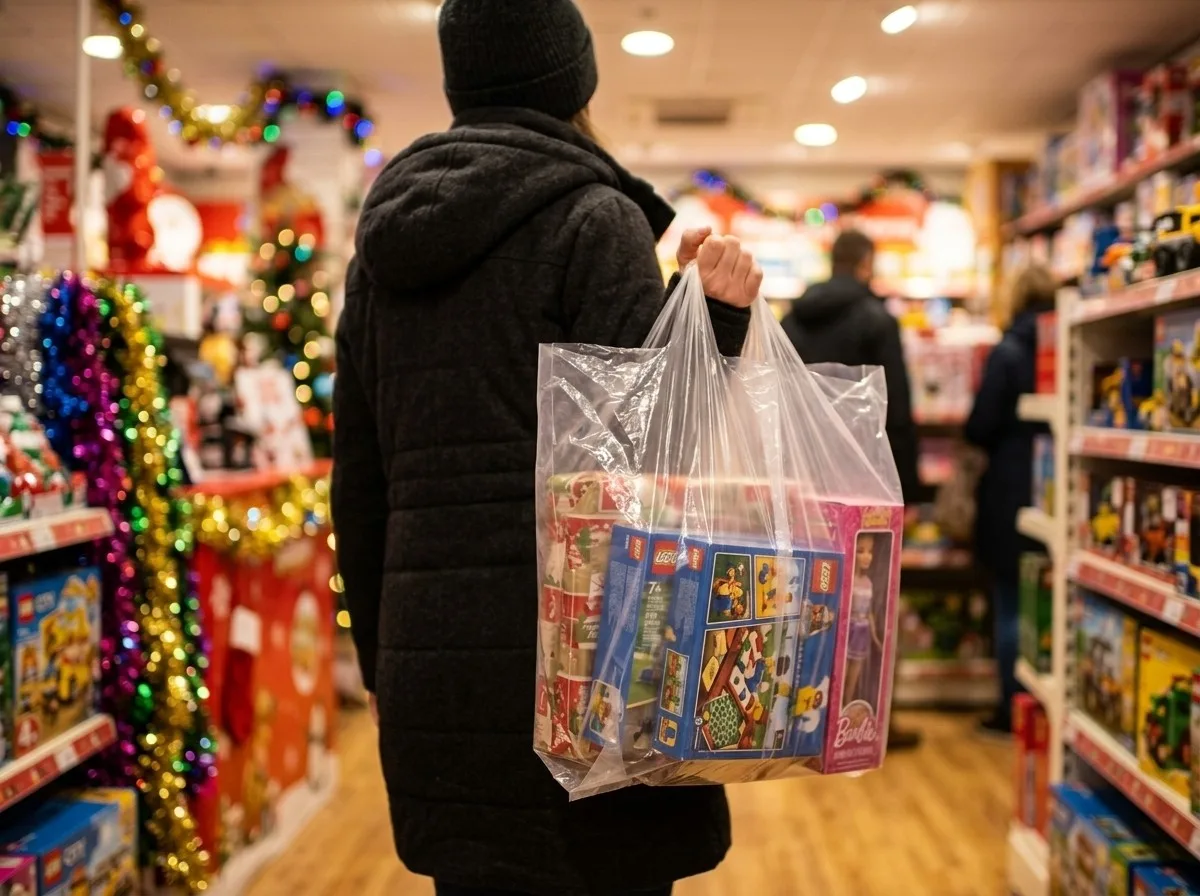تحذير للآباء: أكياس التسليم الشفافة في Smyths قد تكشف هدايا عيد الميلاد