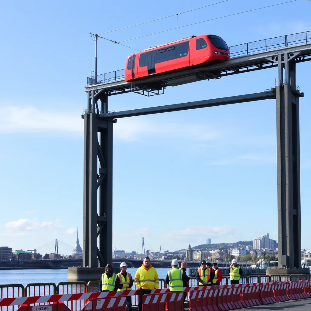 إعادة افتتاح خط لواس الأحمر بين كونولي وذا بوينت غدًا بعد ترميم جسر جورجز دوك