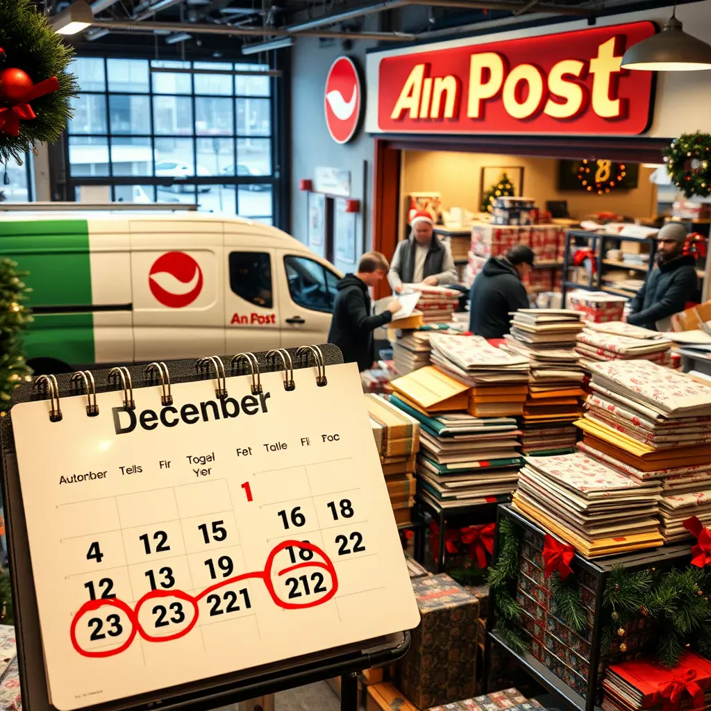 مواعيد الإرسال النهائية لدى أن بوست قبل عيد الميلاد