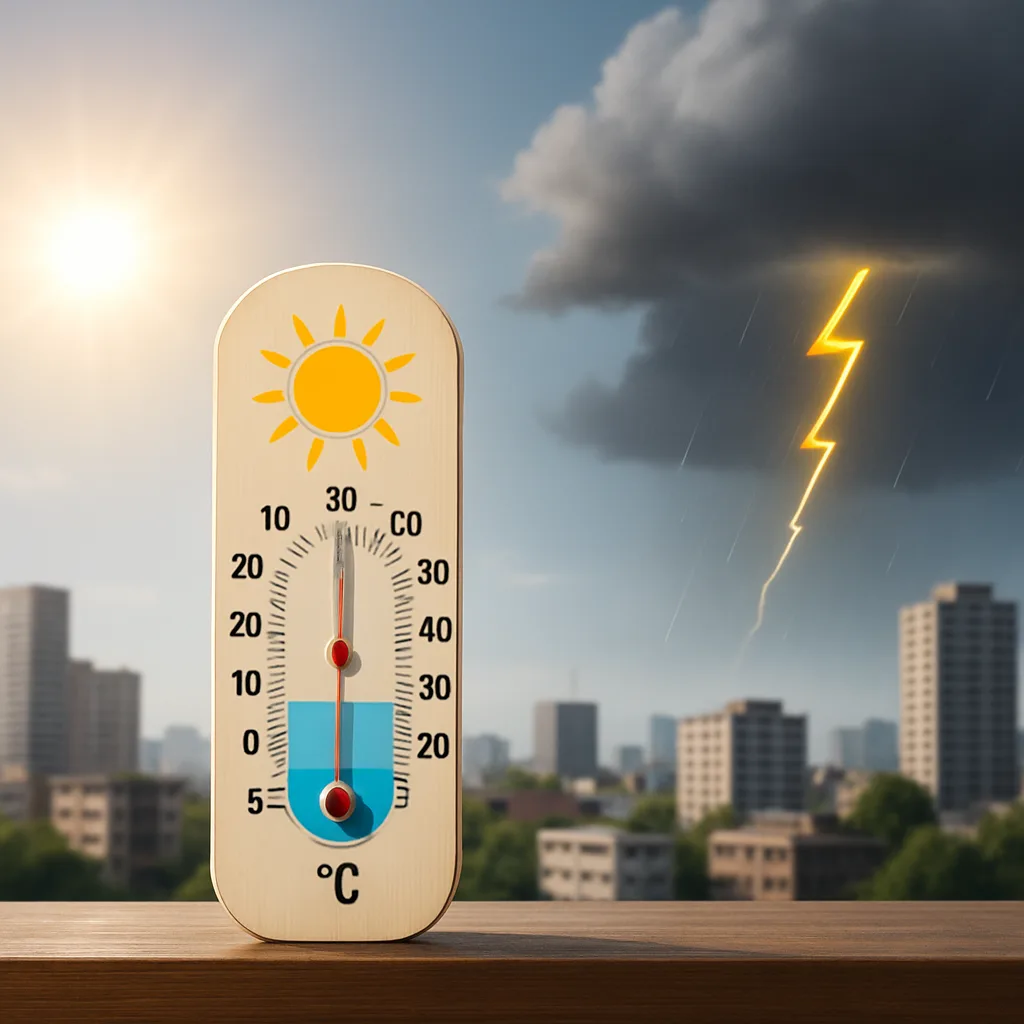 ثلاثة أيام فوق 25° مئوية ثم تراجع مع احتمال عواصف رعدية في منطقتين